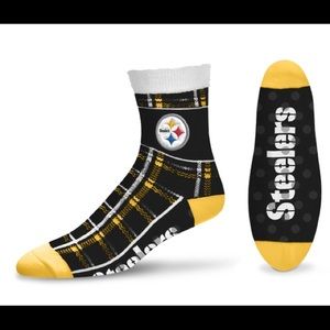 Pittsburgh Steelers Tartan Plaid Socks